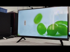 Controle remoto TV inteligente de 32 polegadas HD TV de vidro temperado Instalação fácil