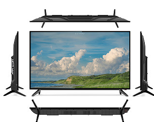comprar TV de vidro temperado de alto brilho ATV/DTV 32 polegadas para entretenimento vivo online manufacture