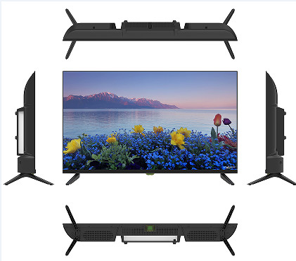 Televisão de tela LED normal sem quadro de 32 polegadas de espessura ultrafinha para casas de hóspedes