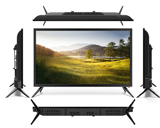 43 polegadas quadro normal TV LED TV Anólogo suporte USB para multimídia