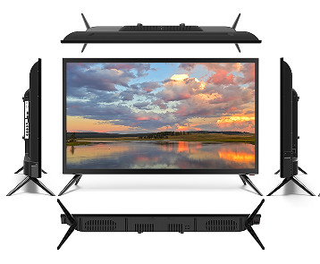 Fácil instalação TV LED normal de 50 polegadas de alto brilho com áudio Hi-Fi