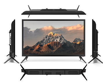 HiFi Audio 40 polegadas Smart LED TV Frame Style TV com alta configuração