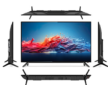 Fácil instalação 43 polegadas Smart TV controle remoto LED TV personalizado para uso em hotéis