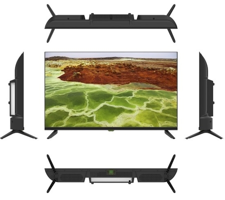 Ultrafinos 43 polegadas Smart TV 2K FHD Google TV com design sem quadro