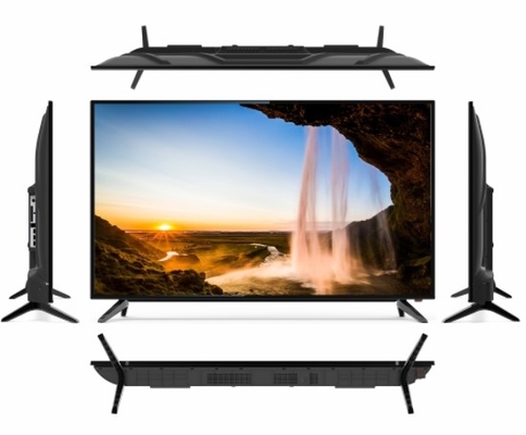 Personalizável 75 polegadas Google TV vidro temperado UHD Smart TV Suporte HD