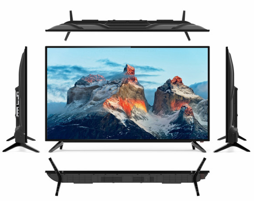 Vidro temperado LED Android TV 50 polegadas Suporte USB controle remoto Android TV