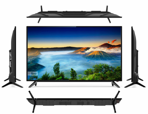Vidro temperado sem enquadramento de bezel de 75 polegadas Android TV A-7520HF-V com alto-falante HIFI