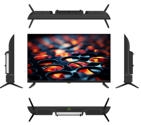 Multimédia 55 polegadas Smart TV Multi Língua Opcional para sala de estar