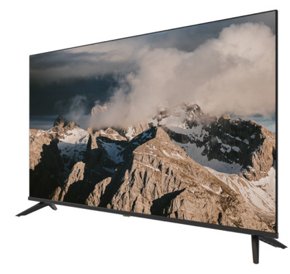 Uma TV QLED de painel LCD de grau com Bezel padrão e Bluetooth personalizado